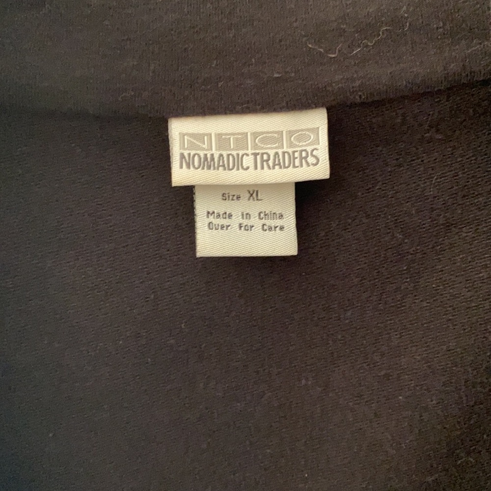 Black Nomadic Trader Knee Length Jacket - image 2